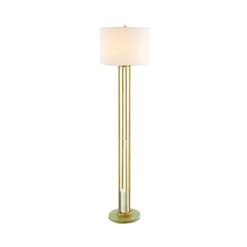 Подови лампи (Лампион) Belize ML127161FGW – ACA Lighting лампион в матиран месинг, 1X20W