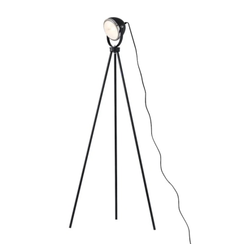 Подови лампи (Лампион) Harley ML306131FBK – ACA Lighting лампион в черен, 1X40W