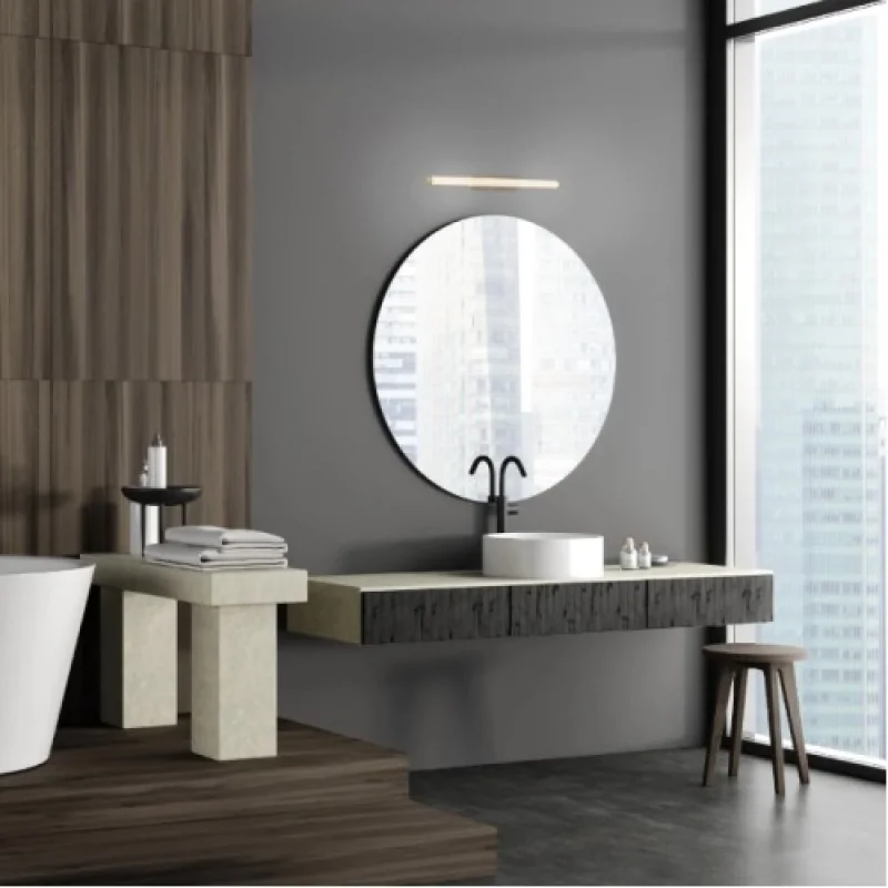 Lynee BLACK WALL LAM BD352610WBK – ACA Lighting LED wall light in black, 16W, 2700K
