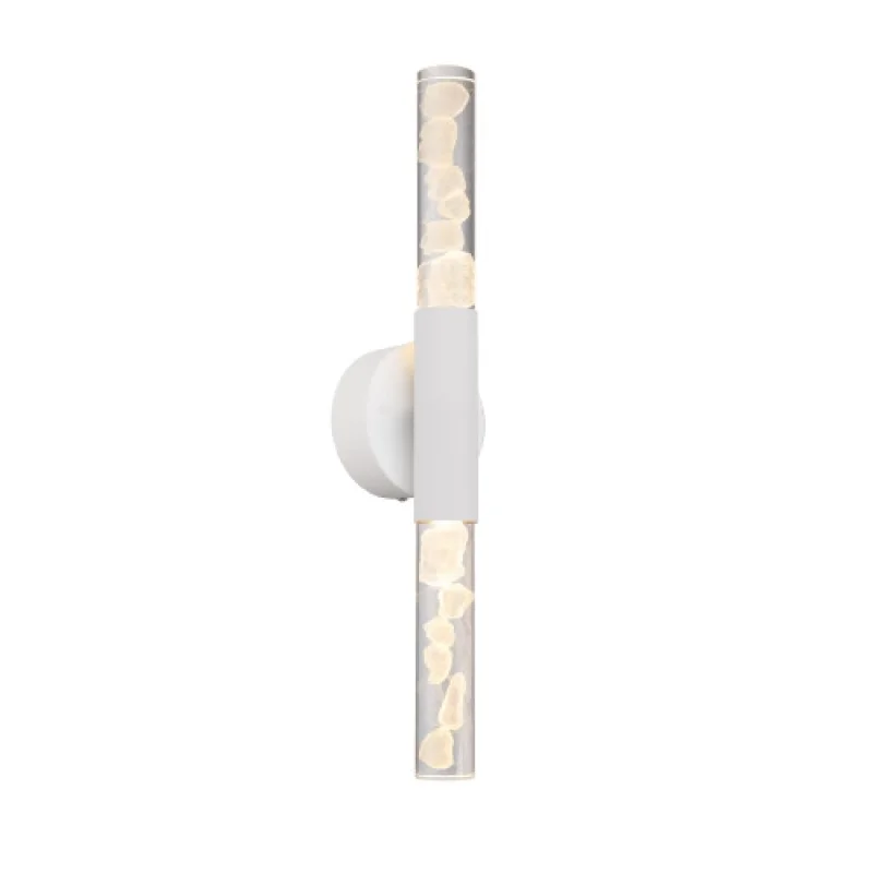 Wall Lights Oasis WHITE WALL LAM CN2W13PWCCT – ACA Lighting LED wall light in white matt, 13W, 2700K