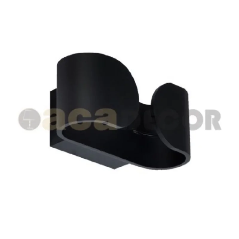 Стенно осветление (аплици) Nephele L35049BK – ACA Lighting LED аплик в черен, 2X3W, 3000K