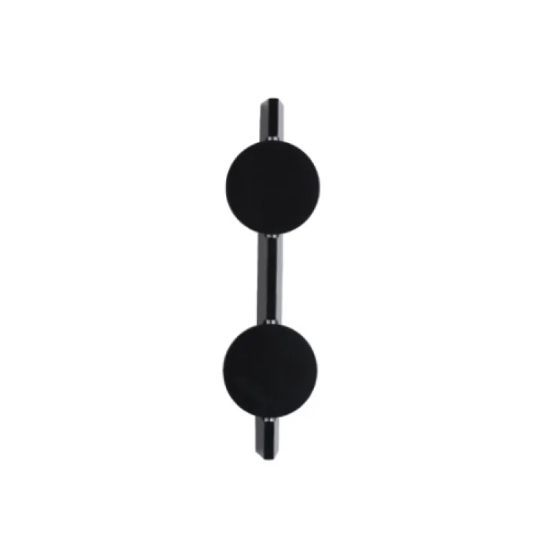 Стенно осветление (аплици) Jo BLACK 2 x 5W 2700 MW2505832BL – ACA Lighting LED аплик в черен, 10W, 2700K