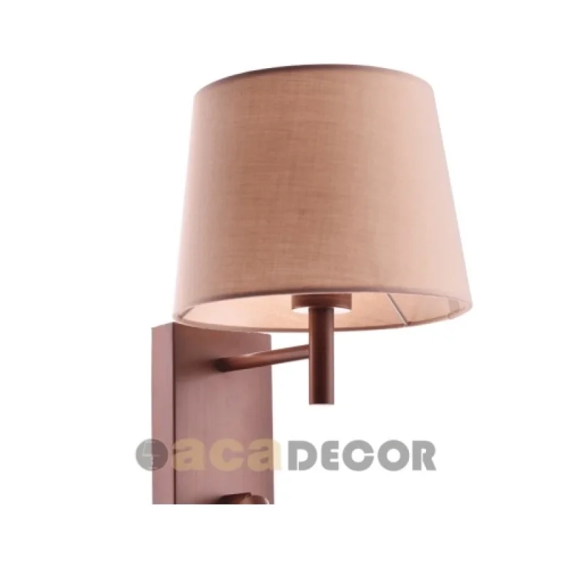 Narkissos OD5617WDLED – ACA Lighting LED wall light in brown, 1x60W, 3000K