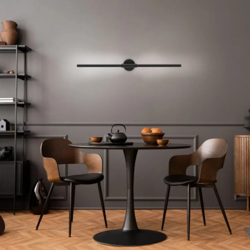 Leaf BLACK 15W 3000 OKN9600AW9BK – ACA Lighting LED аплик, 15W, 3000K