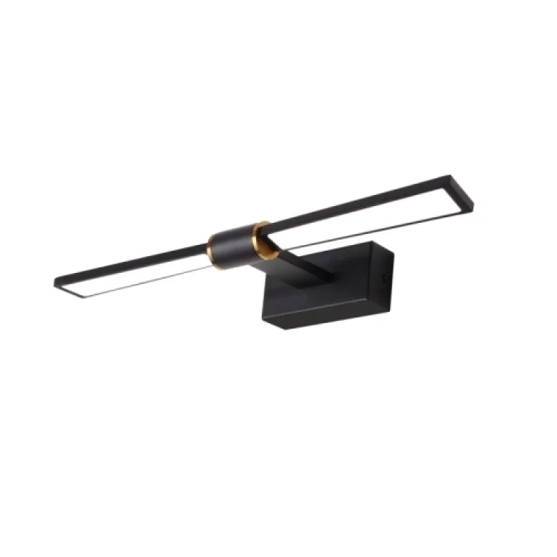 Стенно осветление (аплици) Papigion BLACK 8W PN1403LEDW41BK – ACA Lighting LED аплик в черен, 8W, 3000K