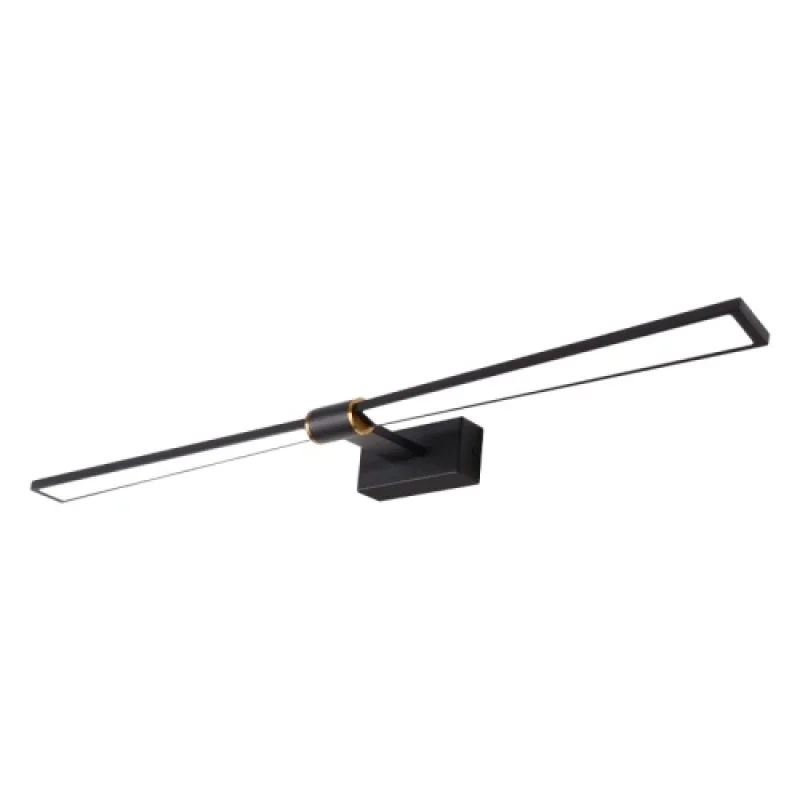 Wall Lights Papigion BLACK 18 PN1403LEDW81BK – ACA Lighting LED wall light in black, 18W, 3000K