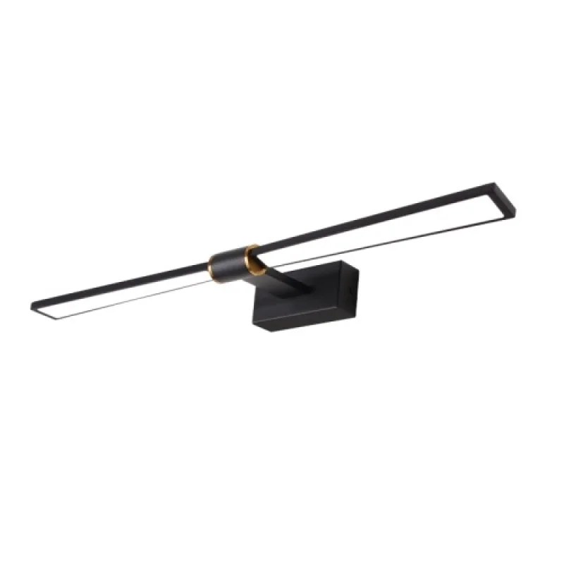 Стенно осветление (аплици) Papigion BLACK 12 PN1404LEDW61BK – ACA Lighting LED аплик в черен, 12W, 4000K