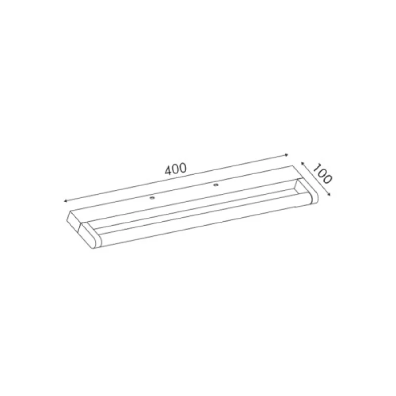 Bati CHROME 6W 400 PN2834LED40CH – ACA Lighting LED аплик в хром, 6W, 4000K