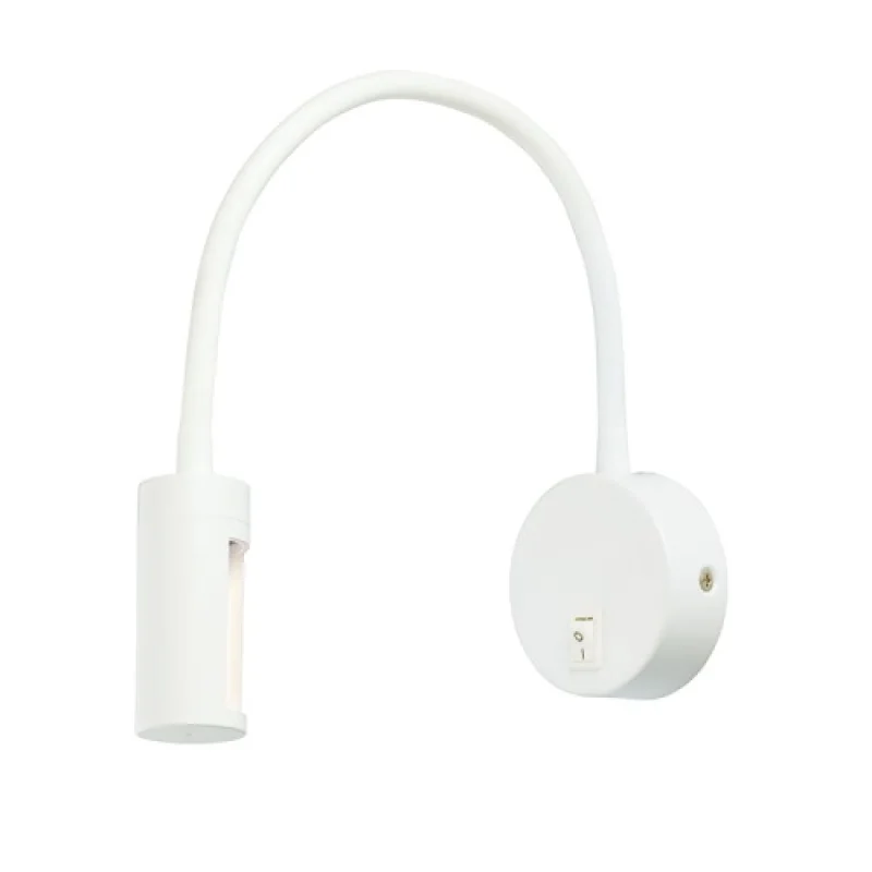 Стенно осветление (аплици) Piper SF126LEDSW – ACA Lighting LED аплик в бял, 1X3W, 3000K