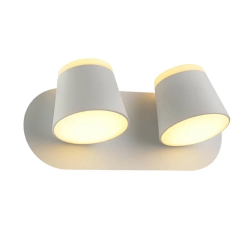 Wall Lights Lucido V83LEDW27WH – ACA Lighting LED wall light in white