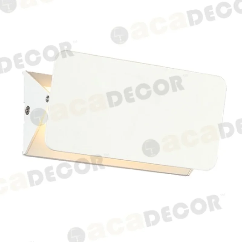 Wall Lights Pyramid ZD80645LEDWH – ACA Lighting LED wall light in white, 1X5W, 3000K, IP20
