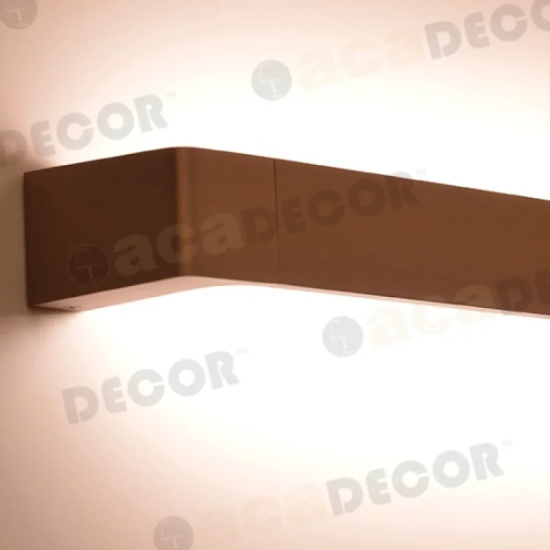 Foga ZD810412LEDGD – ACA Lighting wall light in dark brass, 1X12W, 3000K, IP20