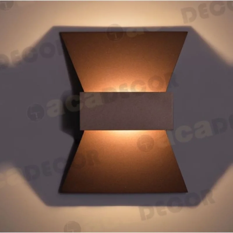 Стенно осветление (аплици) Elegant ZD81166LEDGO – ACA Lighting LED аплик в тъмно златист, 1X6W, 3000K