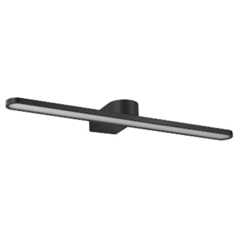 Осветление за баня Phoebe PN11LEDW50BK – ACA Lighting LED аплик за баня в черен, 1X16W, 3000K