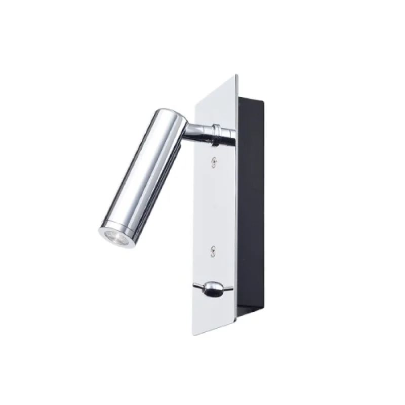 Стенно осветление (аплици) Inyo 151BMA – ACA Lighting LED аплик за вграждане в стена в хром, 1X3W, 4000K