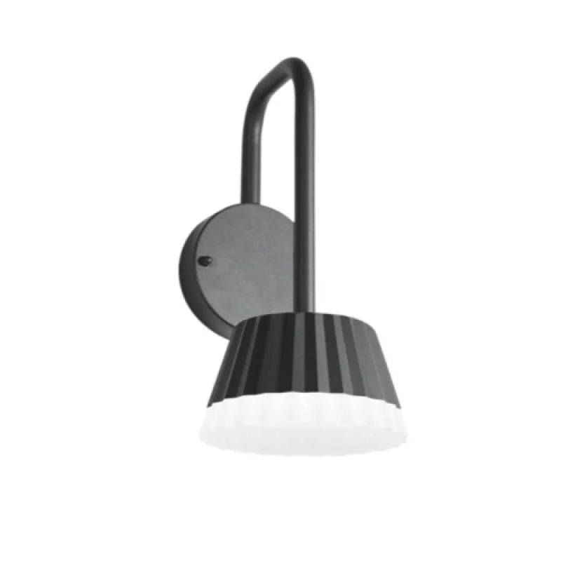 Outdoor Wall Lights Viana LG2122G – ACA Lighting LED facade wall light in anthracite, 1X10W, 3000K