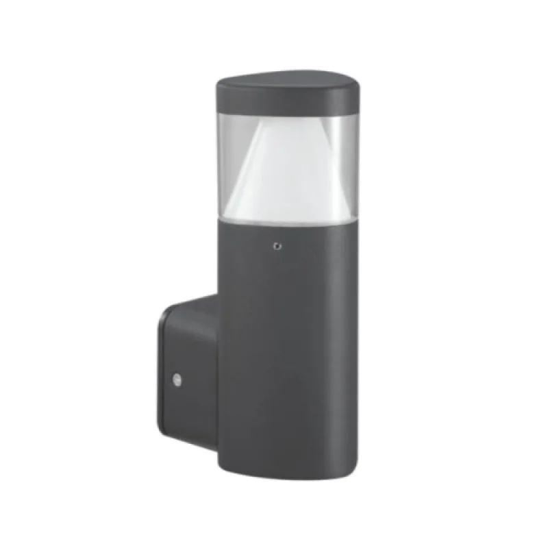 Външно стенно осветление Eden LG3704G – ACA Lighting LED фасаден аплик в антрацит, 1X7W, 3000K