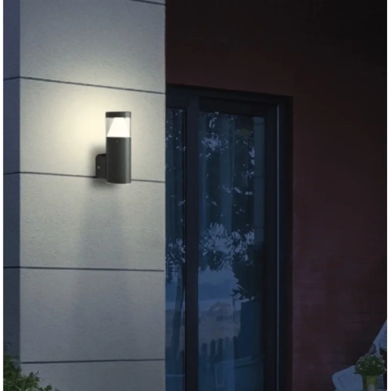 Eden LG3704G – ACA Lighting LED фасаден аплик в антрацит, 1X7W, 3000K