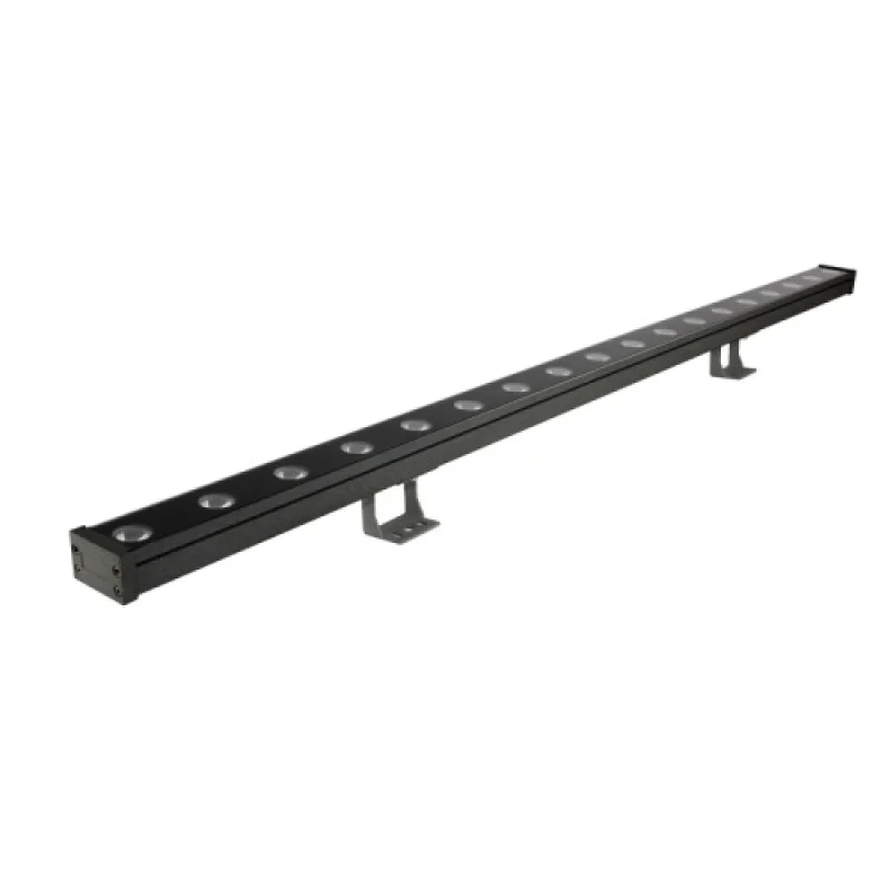 Външно стенно осветление Noctu NOC3630 – ACA Lighting LED фасаден линеен осветител в антрацит, 36W, 3000K