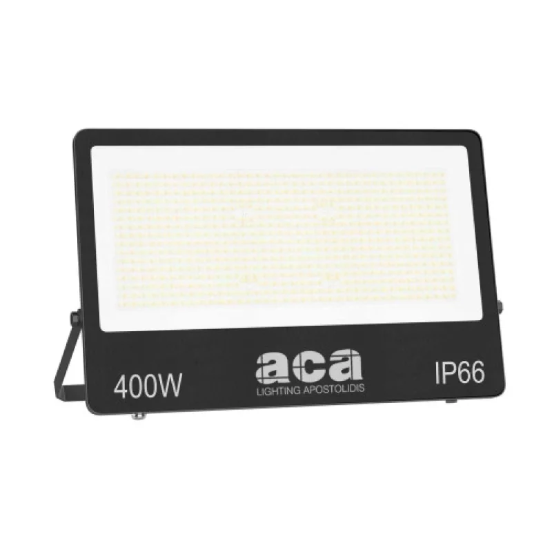 Floodlights 400w 3000K - N400CCT – ACA Lighting LED facade floodlight in black, 400W, 3000K