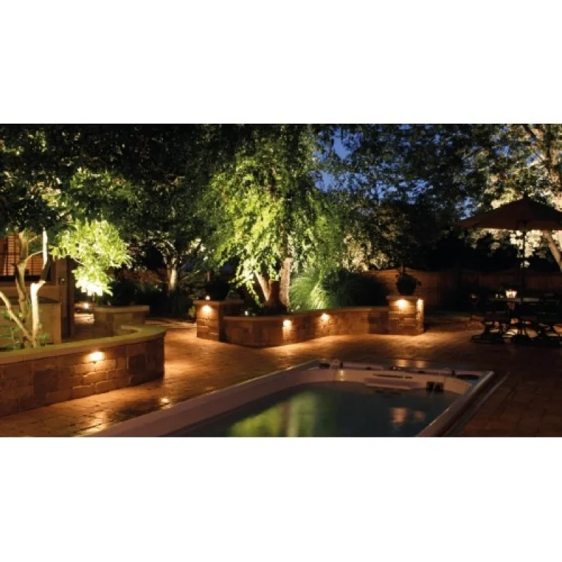 ACA Lighting SLIM31NR – LED facade downlight for outdoor mounting in antique brown, 1X4W, 3000K, IP65