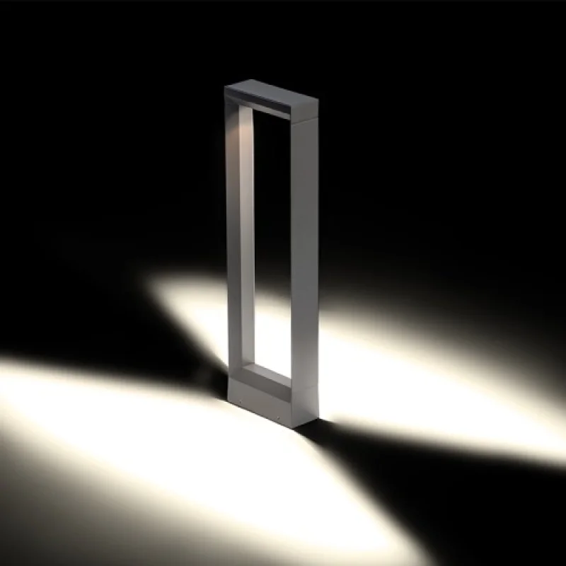 Ripi LG1312G-495 – ACA Lighting LED garden bollard in anthracite, 1X8W, 3000K