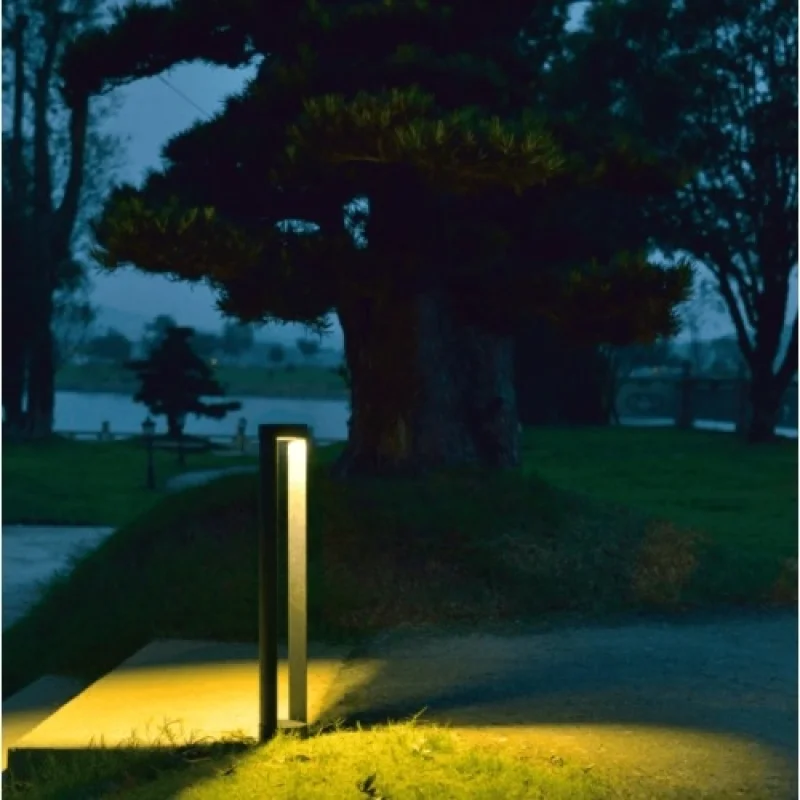 Laval LG3271G-550 – ACA Lighting LED garden bollard in anthracite, 1X9W, 3000K