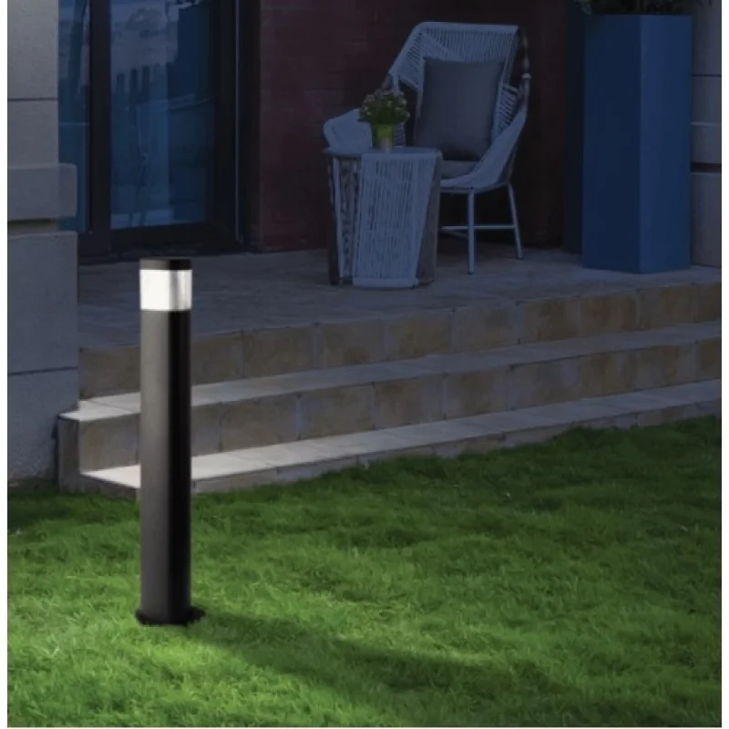 Eden LG3702G-500 – ACA Lighting LED garden bollard in anthracite, 1X7W, 3000K