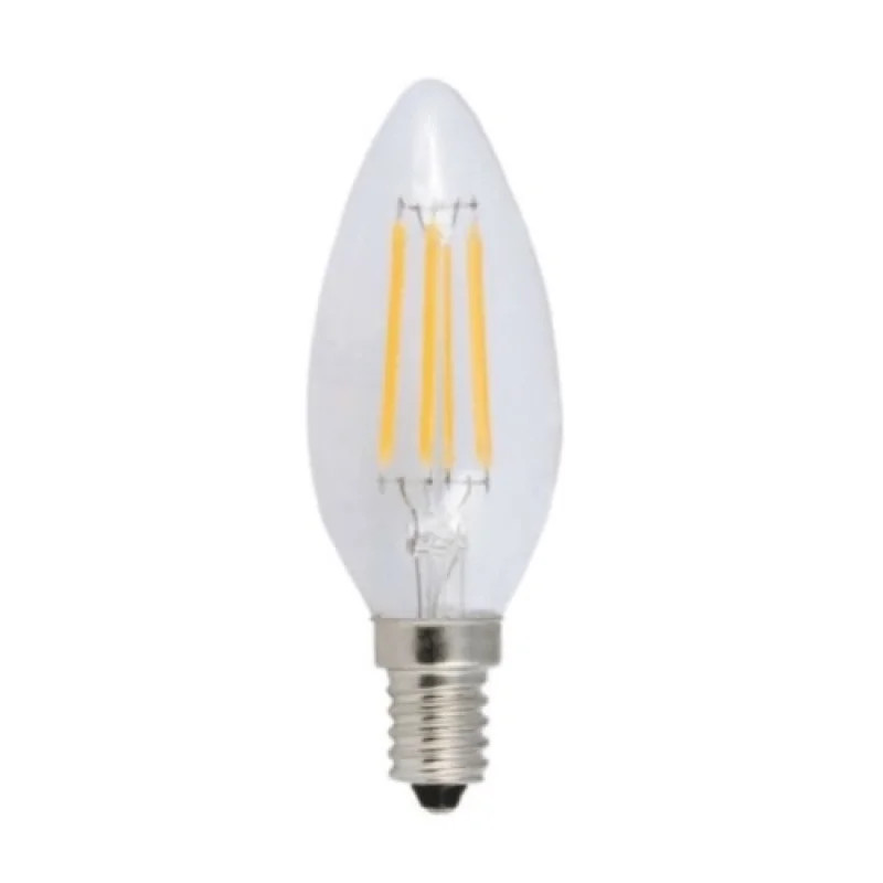 Цокъл E14 ACA Lighting FLAM4WW – LED крушка E14, 4W, 2700K