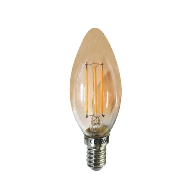 Цокъл E14 ACA Lighting FLAM5WWDIMAM – LED крушка E14, 5W, 2700K