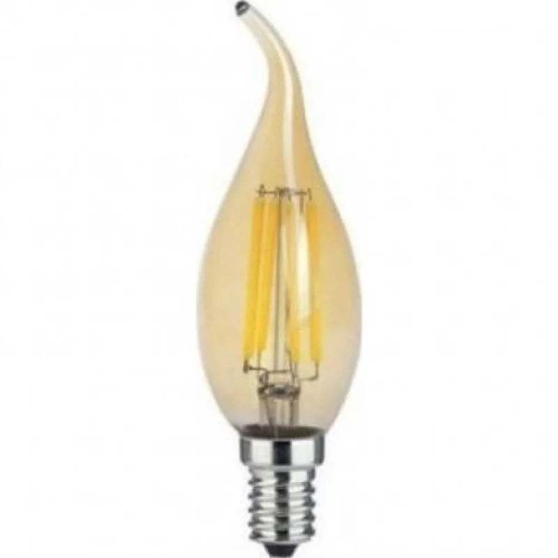 E14 Bulbs ACA Lighting FLAM5WWTIPDIMAM – LED bulb E14, 5W, 2700K