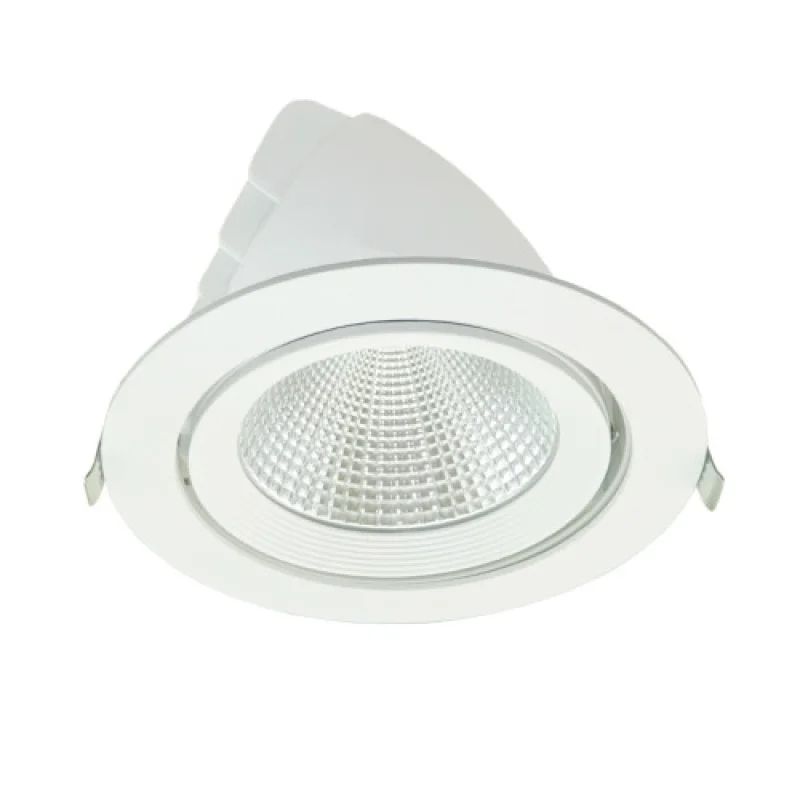 20w 3000K L LINO2030 – ACA Lighting LED луна за вграждане в бял, 1X20W, 3000K