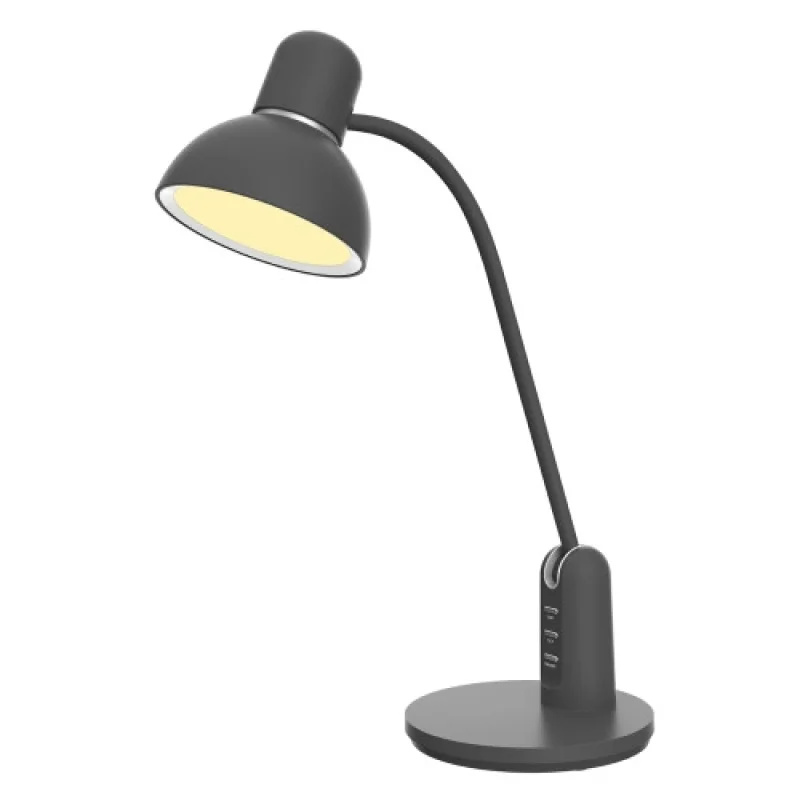 Table Lamps Desk LAMP BLAC BL1123BK – ACA Lighting LED table lamp in black, 1X8W, 3000K
