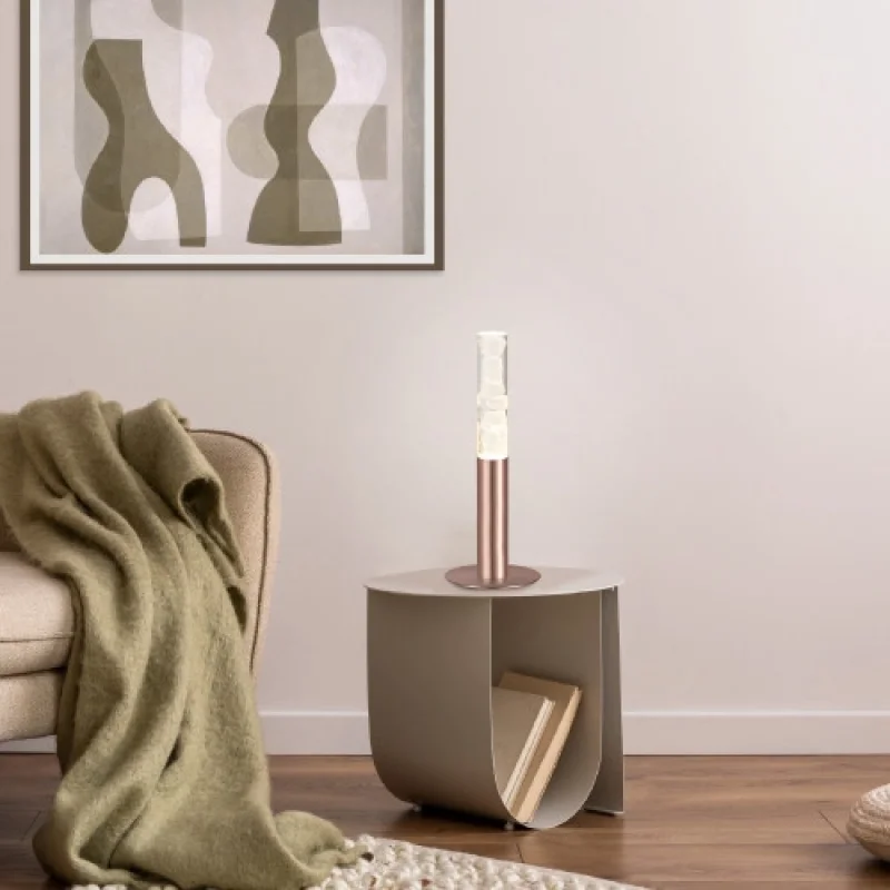 Oasis BRONZE CNT7PBRDIM – ACA Lighting LED настолна лампа в бронз, 7W, 2700K
