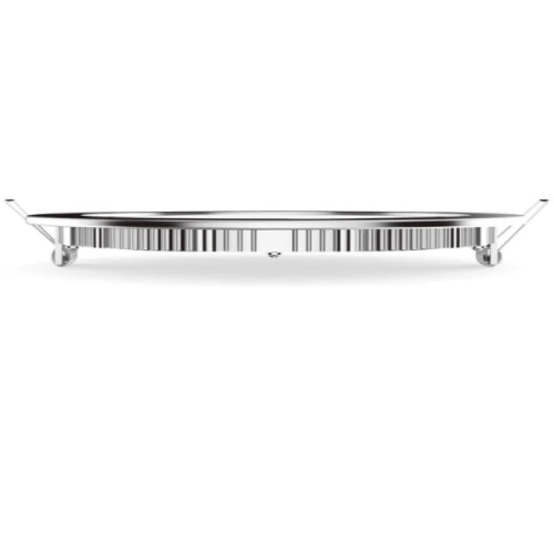 18w 650 PENU1865RNM – ACA Lighting LED панел за вграждане в матиран хром, 1X18W, 6500K, IP20