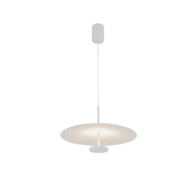 LED пендели и полилеи Lofty WHITE 12W 27 BD379A450PWH – ACA Lighting LED пендел в бял, 12W, 2700K