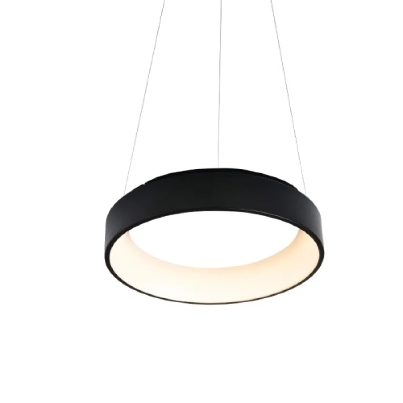 LED пендели и полилеи Apollo BLACK 4 BR81LEDP60BKCCTD – ACA Lighting LED пендел в черен, 48W, 3000K