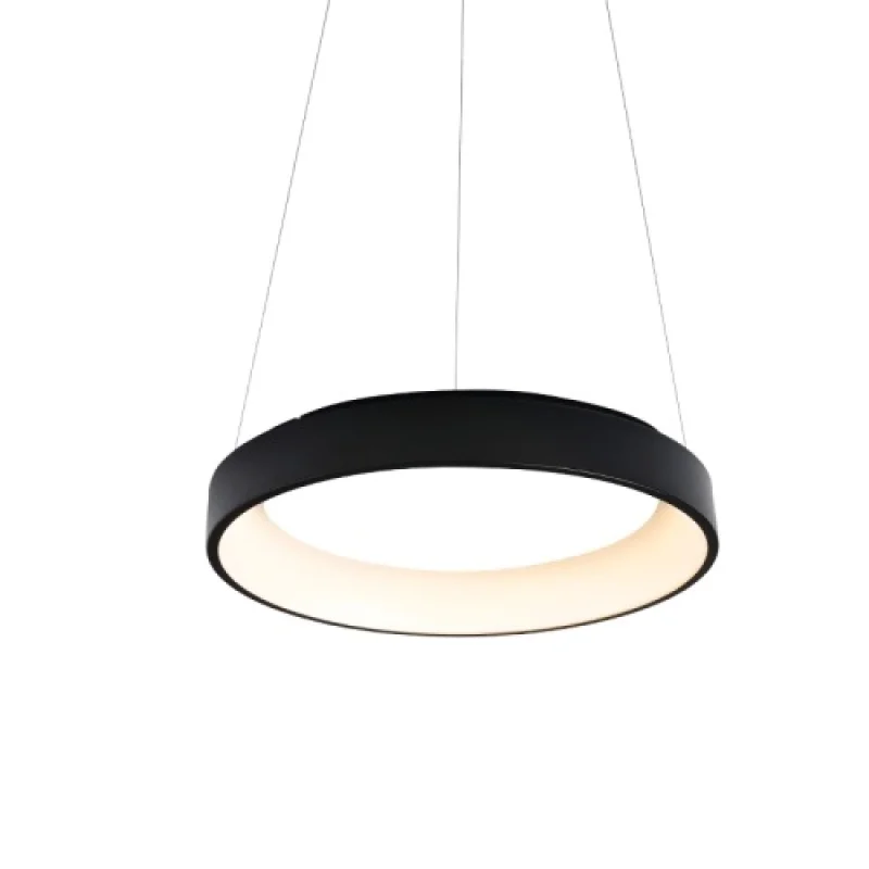 LED пендели и полилеи Apollo BLACK 7 BR81LEDP78BKCCTD – ACA Lighting LED пендел в черен, 73W, 3000K