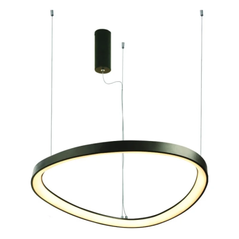 LED пендели и полилеи Harmony BLACK C BR97LEDP40BKCCT – ACA Lighting LED пендел в черен мат, 33W, 3000K