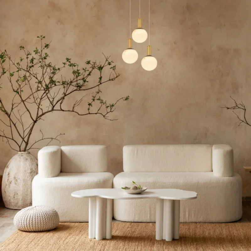 Marbella BLACK 33W C CN3PMBKCCT – ACA Lighting LED pendant in black matt, 33W, 2700K