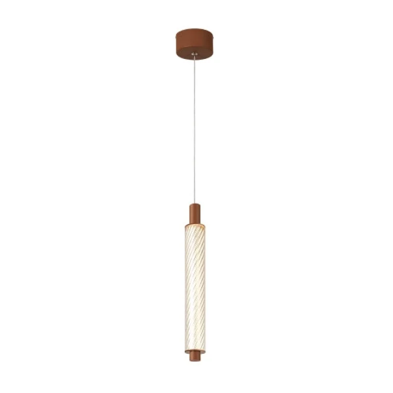 LED Pendants & Chandeliers Mystique BROWN 11W C CNP11CACCT – ACA Lighting LED pendant in dark brown, 11W, 2700K