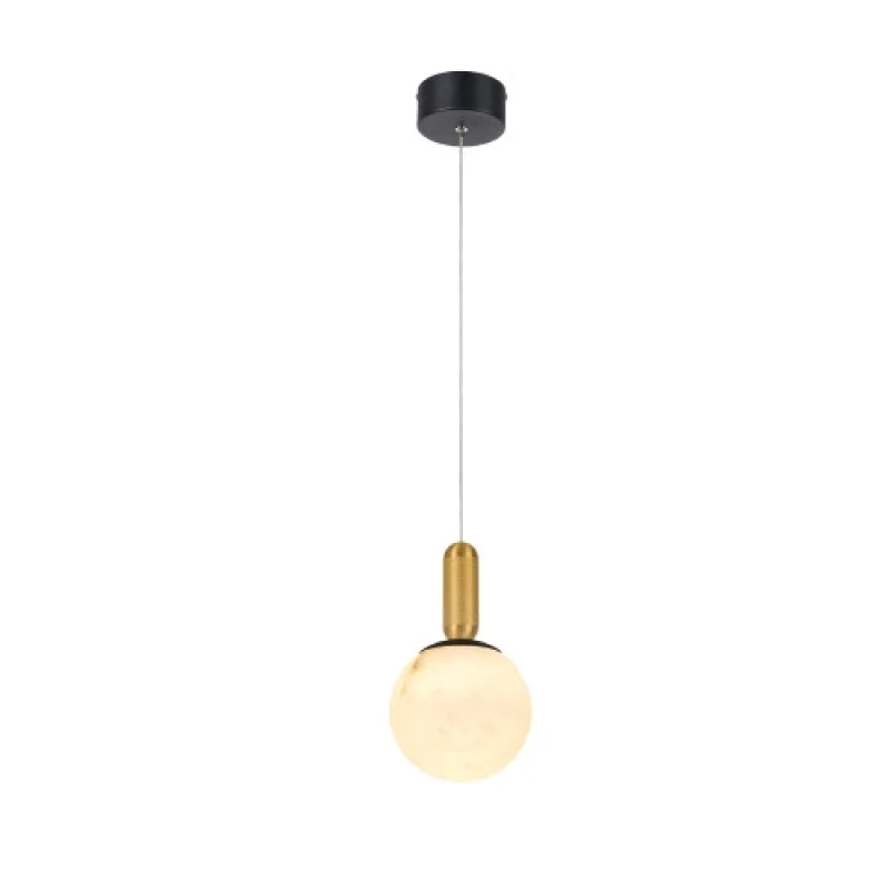 LED Pendants & Chandeliers Marbella BLACK 11W CNP11MBKCCT – ACA Lighting LED pendant in black matt, 11W, 2700K