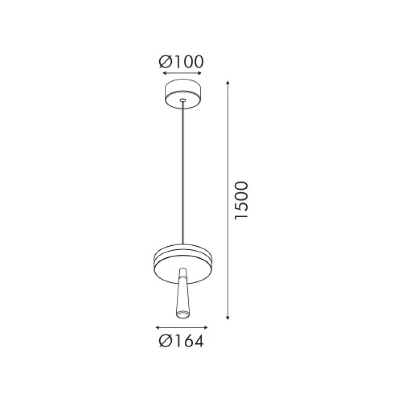 Asian SATIN BRASS PE CNP11WGCCT – ACA Lighting LED пендел в матиран месинг, 11W, 2700K