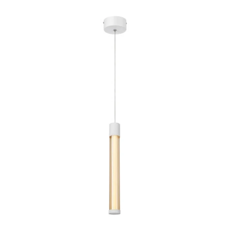 LED Pendants & Chandeliers Candelera WHITE 7W CCT CNP7WCCT – ACA Lighting LED pendant in white matt, 7W, 2700K