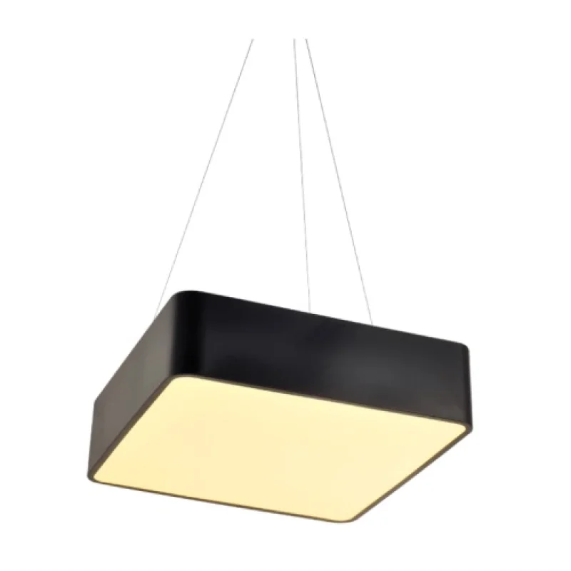 LED Pendants & Chandeliers 40w 3000K-4000- HM28LEDP48BKCCT – ACA Lighting LED pendant in black matt, 40W, 3000K