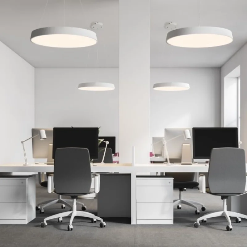 100w 3000K-400 HM29LEDP100WHCCT – ACA Lighting LED пендел в бял мат, 100W, 3000K