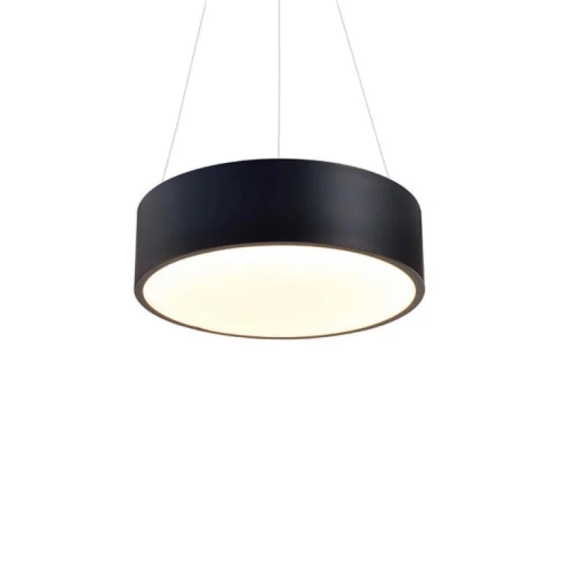 LED пендели и полилеи 32w 3000K-4000- HM29LEDP35BKCCT – ACA Lighting LED пендел в черен мат, 32W, 3000K