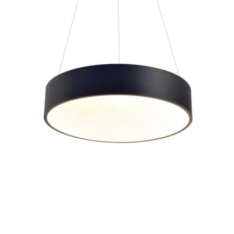 LED Pendants & Chandeliers 50w 3000K-4000- HM29LEDP50BKCCT – ACA Lighting LED pendant in black matt, 50W, 3000K