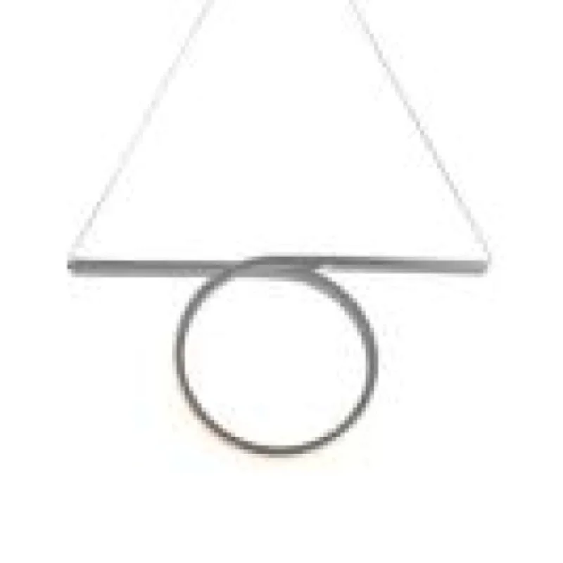 Pendant Lights Zero HM98LEDP64CH – ACA Lighting pendant in chrome, 32W, 3000K