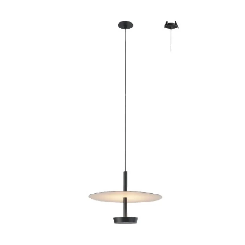 LED пендели и полилеи Maison BLACK 9W 3000 OKN5013PBK – ACA Lighting LED пендел, 9W, 3000K